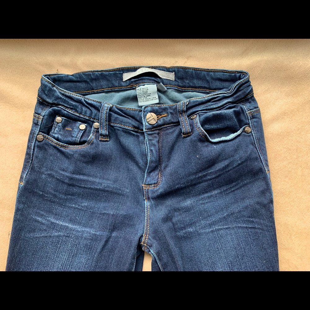 Tractr Dark Wash Skinny Jeans Size 26